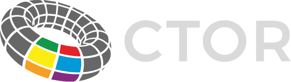 CTOR logo photo white
